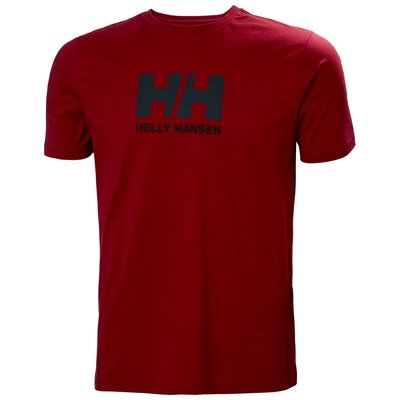 Camiseta Helly Hansen Logo roja hombre